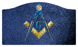 DASHELL-370-SH-BL Masonic Lodge Shimmer Blue